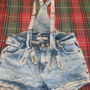 Overall short size 34
